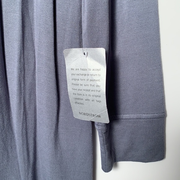 Spense Gray Pullover long Sweater NWTGS Size M - Picture 3 of 5